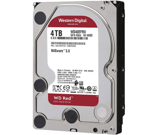 WD RED 4TB 5400obr. 64MB - 156834 - zdjęcie 2